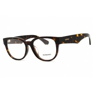 NWT Burberry 0BE2410F Dark Havana Round 53mm Eyeglasses